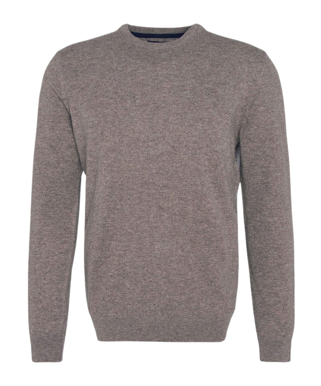 Barbour Long-sleeved Sweater In Gray