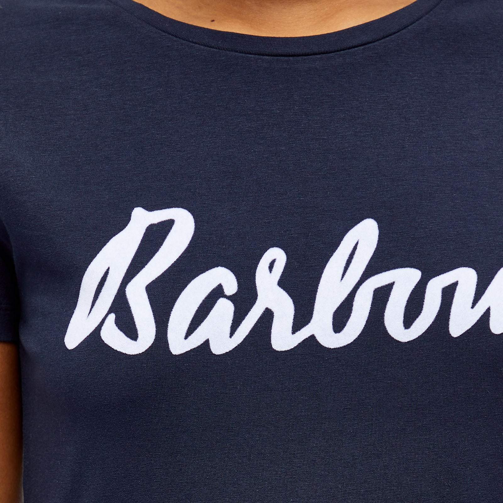 BARBOUR LOGO ROUND-NECK T-SHIRT