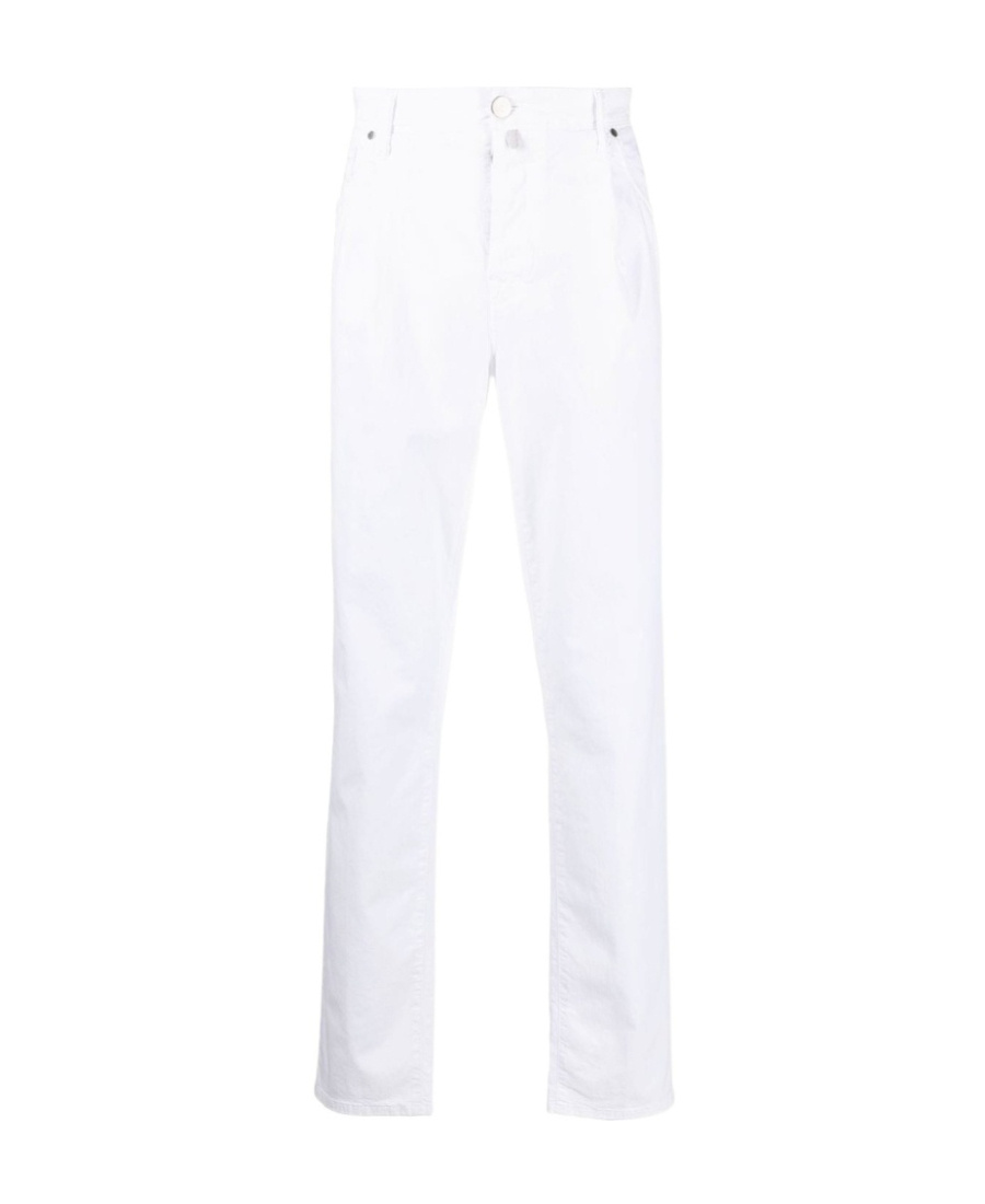 Incotex Straight Casual Trousers In White