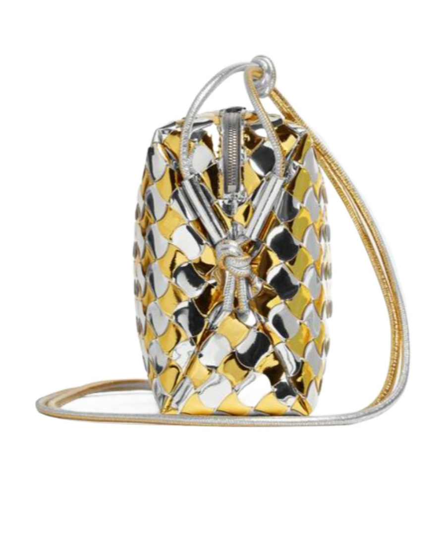 Bottega Veneta Small Loop Camera Shoulder Bag In White