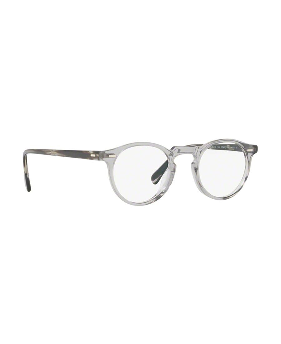 Oliver Peoples Gregory Peck Round-frame Glasses In White