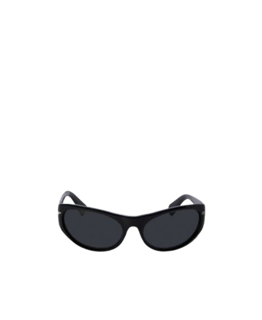 Off-white Napoli Oval-frame Sunglasses In Black