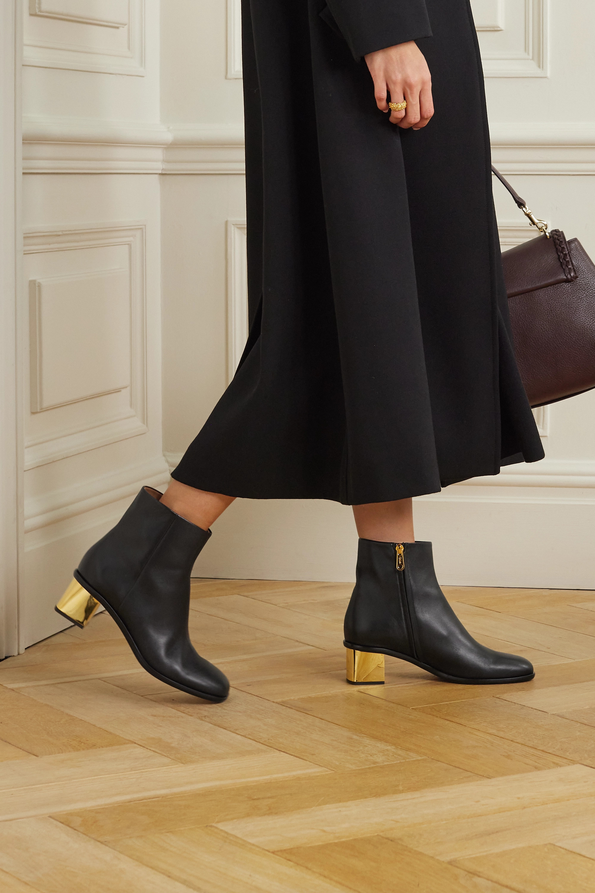 Chloé Rebecca High-heeled Boots In Black