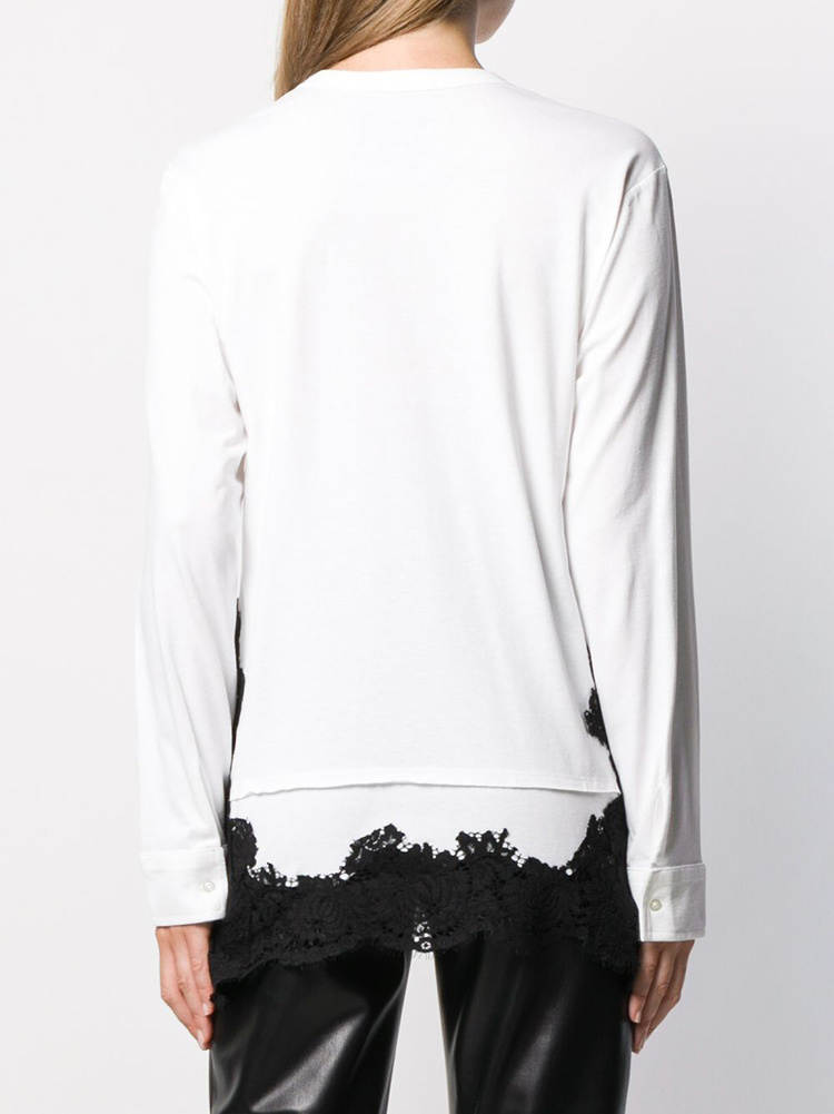 Philosophy Di Lorenzo Serafini Logo Details T-shirt In White
