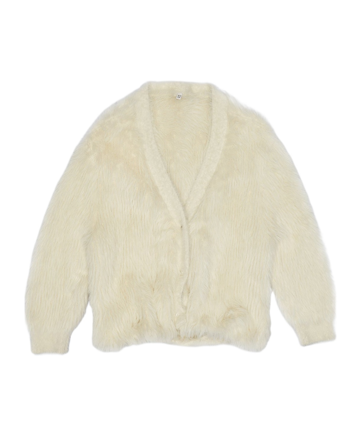 R13 Balloon Cardigan In Nude