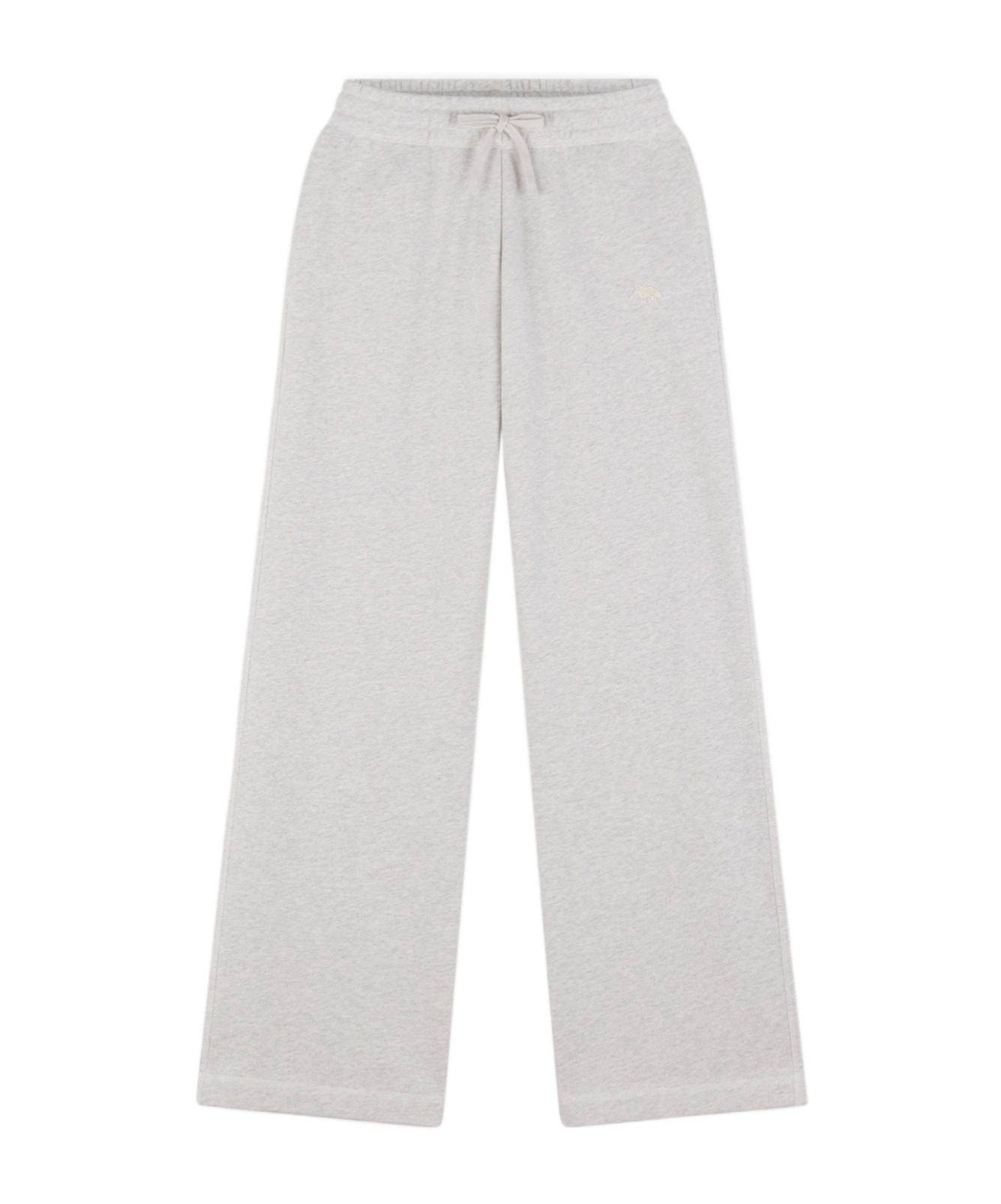 Maison Kitsuné Patch Pants In White
