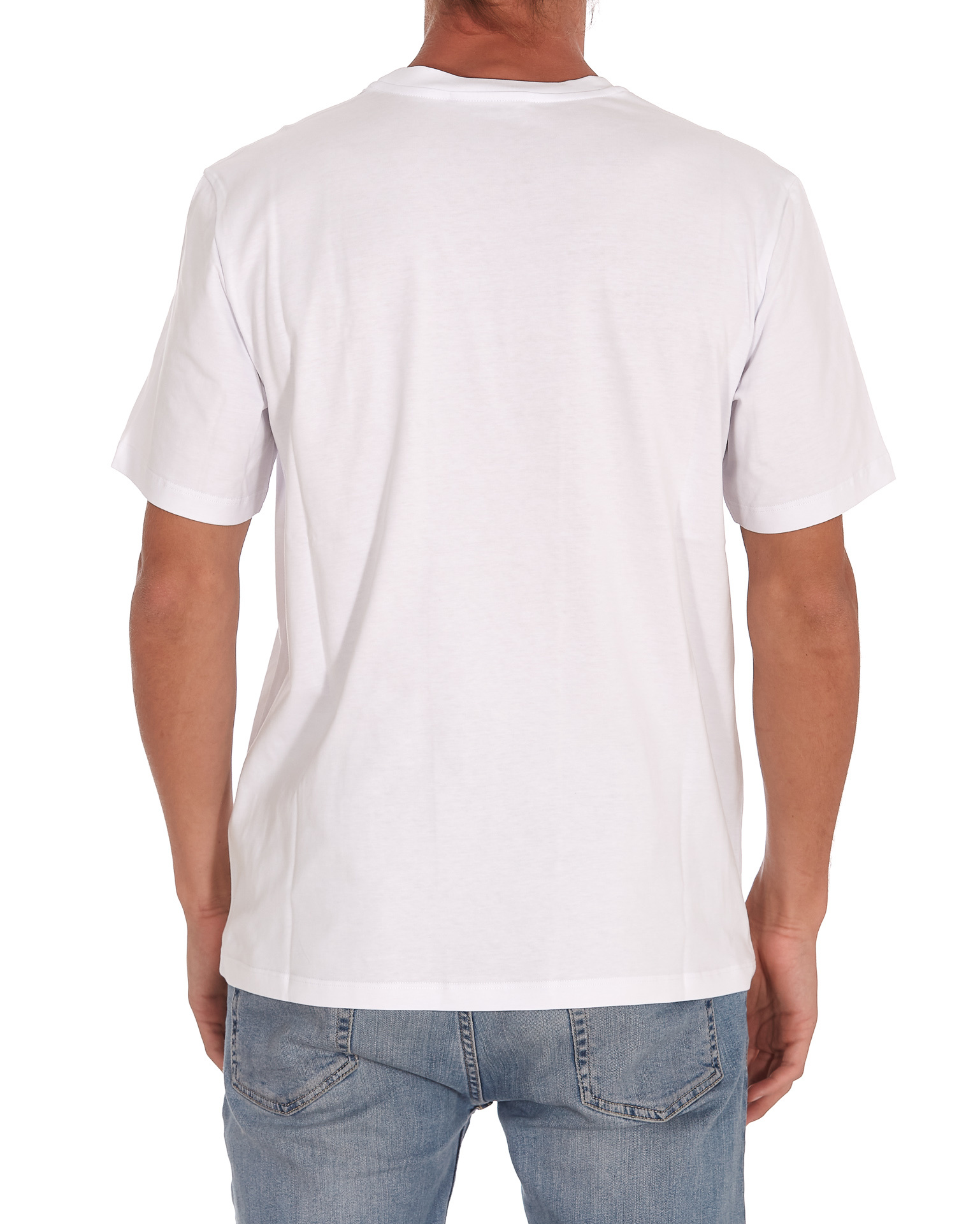 Msgm Logo-print Cotton T-shirt In White