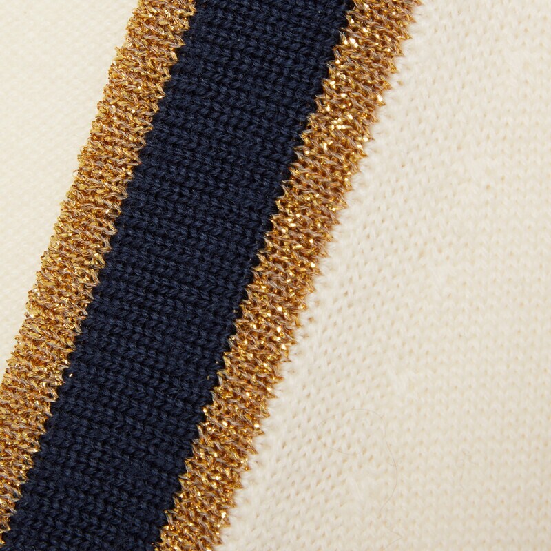 Gucci Stripe-trim Wool Vest In White
