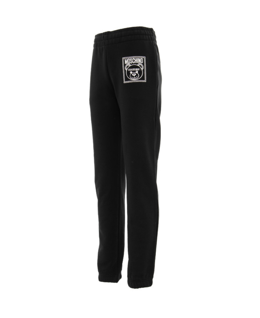 Moschino Logo Sweatpants In Black