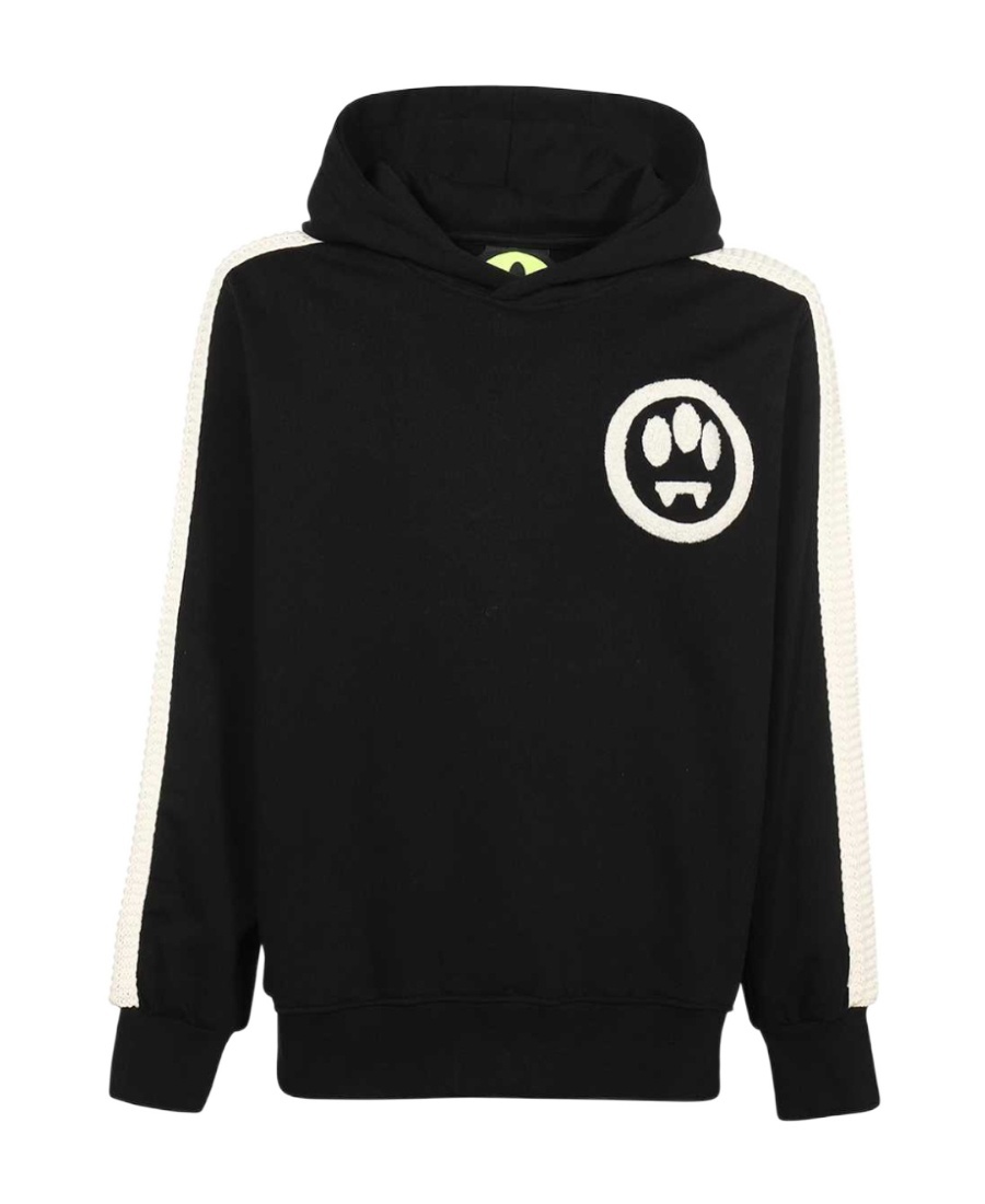 Barrow Graphic-print Pullover Hoodie In Black