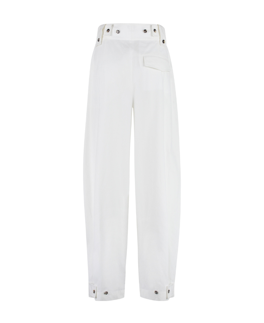 BOTTEGA VENETA BOTTEGA VENETA HIGH WAIST TAPERED FIT TROUSERS