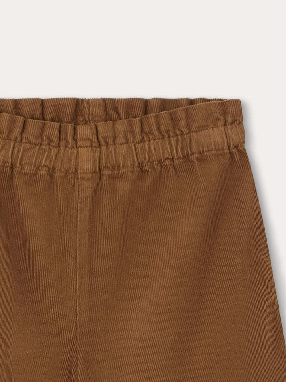 Bonpoint High-waisted Corduroy Shorts In Brown