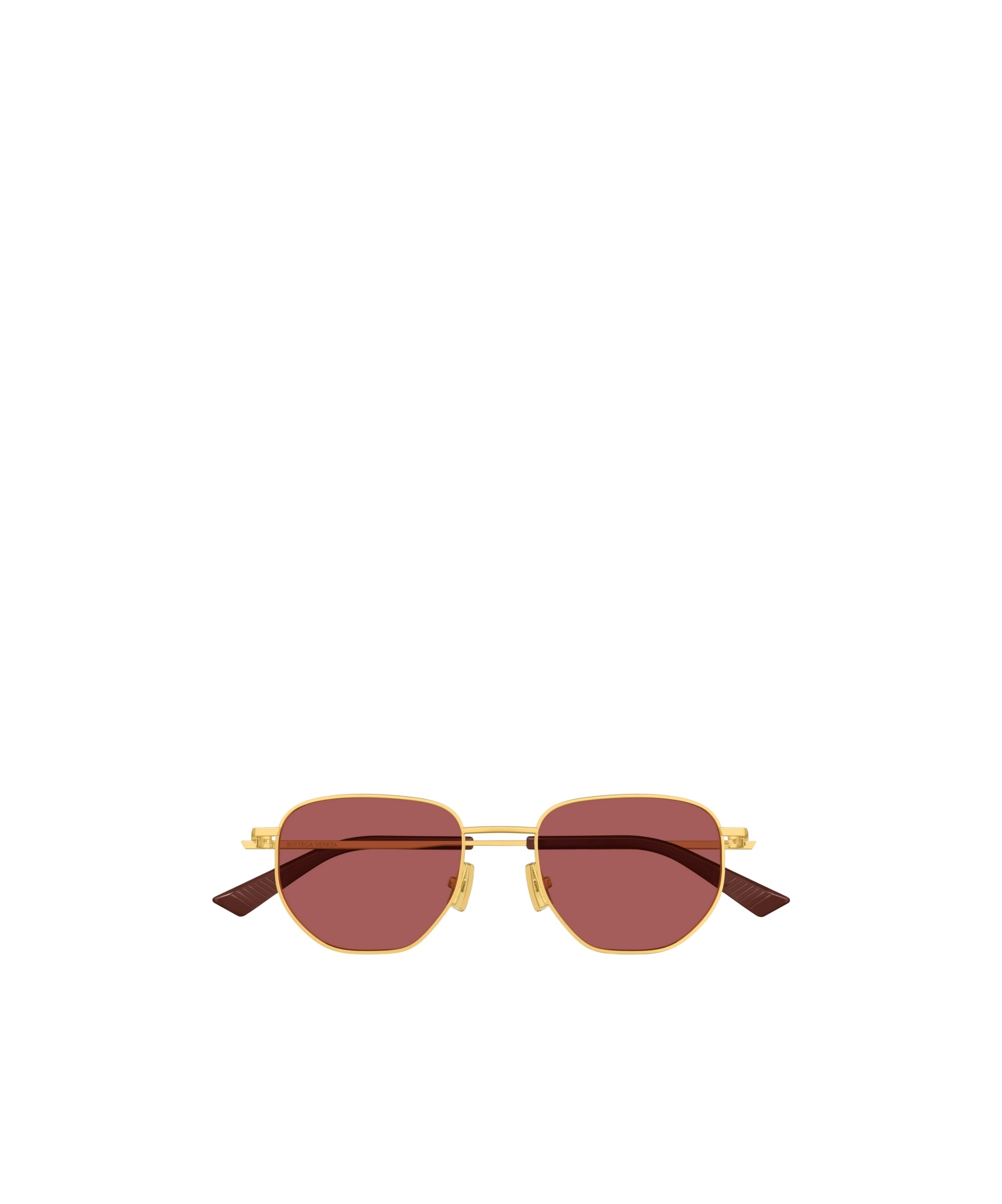 Bottega Veneta Eyewear Split Panthos Sunglasses In Pink
