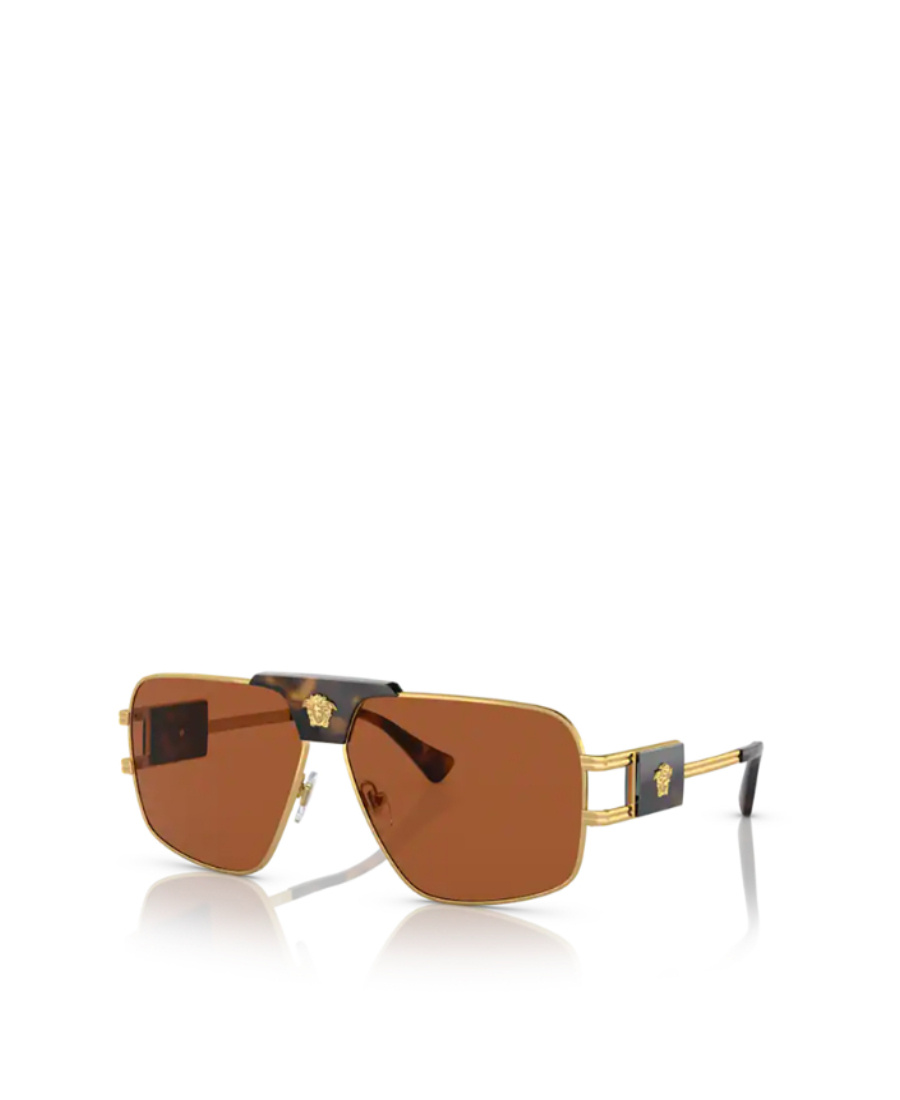 Versace Pilot-frame Tinted Sunglasses