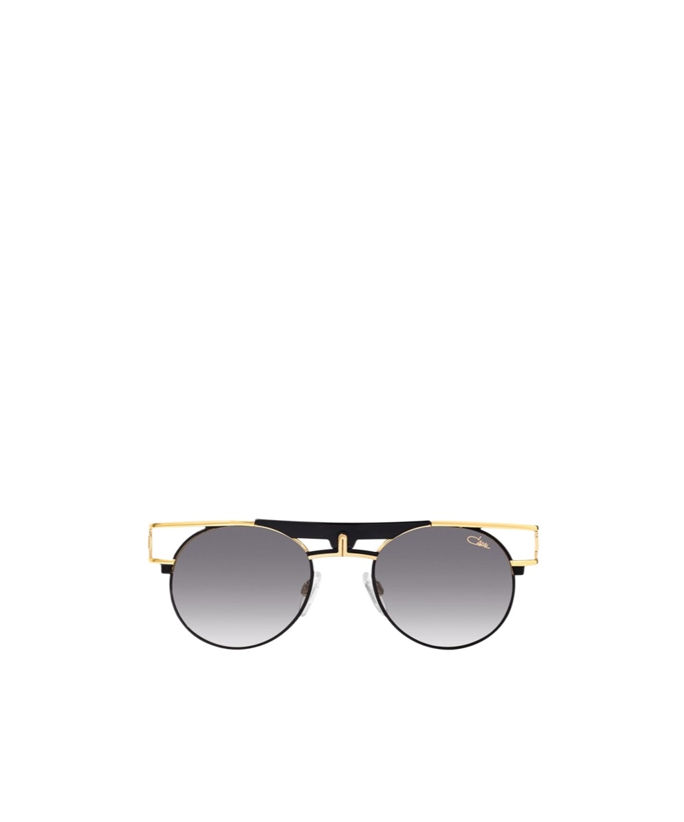 Cazal Round Shaped Sunglasses In Gold