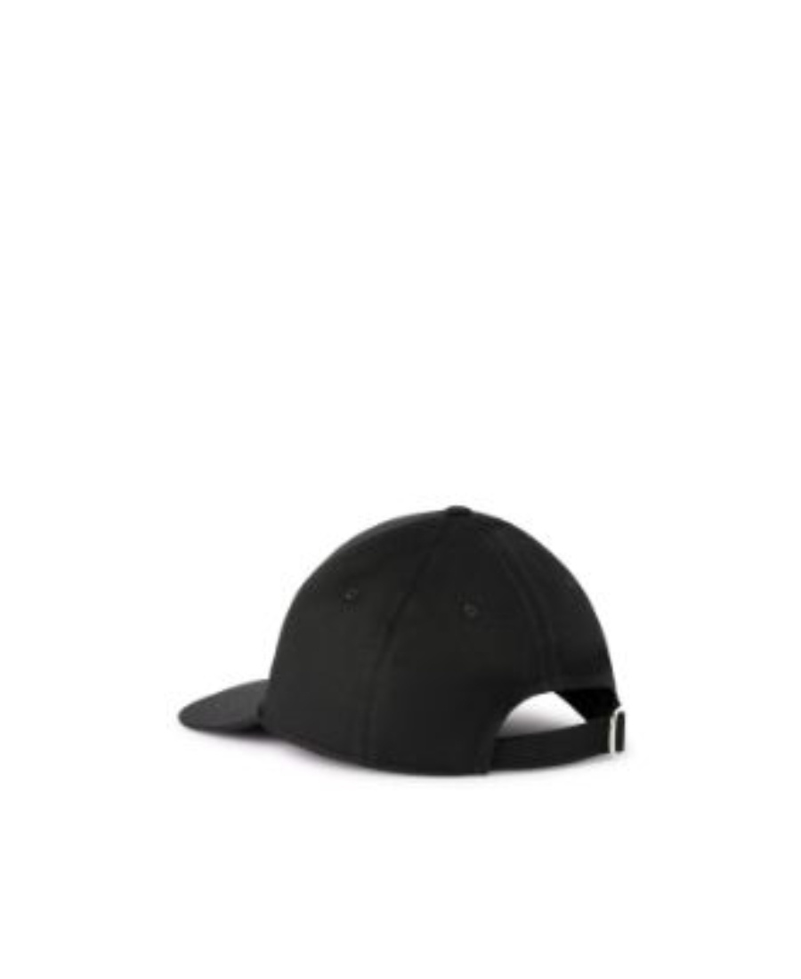Off-white Drill Cap Baseball Curved Peak In Black