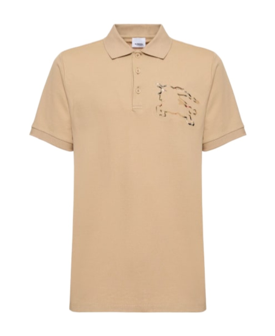 Burberry Logo Printed Polo Shirt