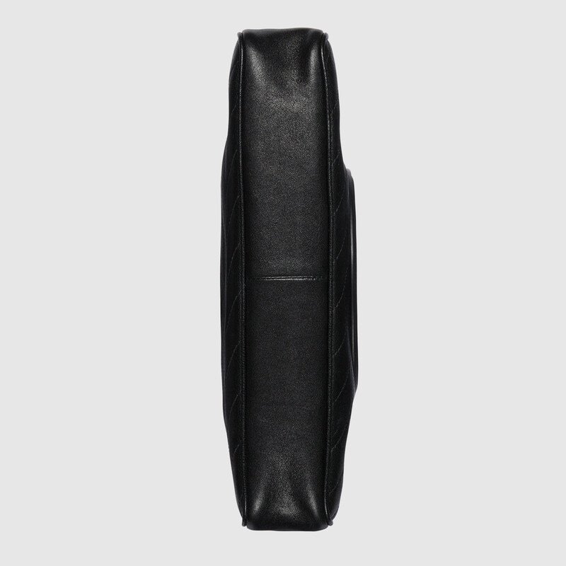 Gucci Interlocking G Leather Tote Bag In Black