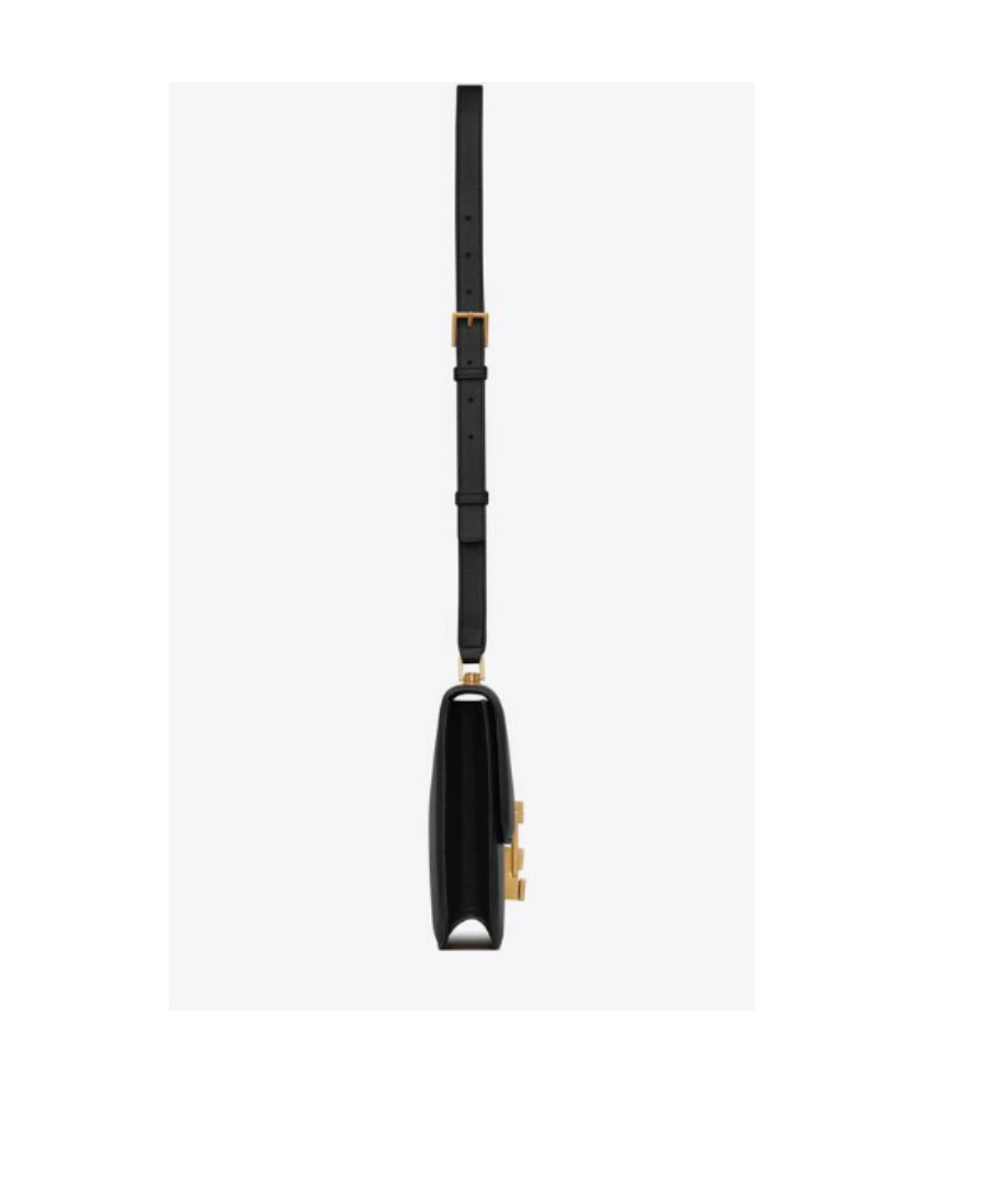 Saint Laurent Carré Crossbody Bag In Black
