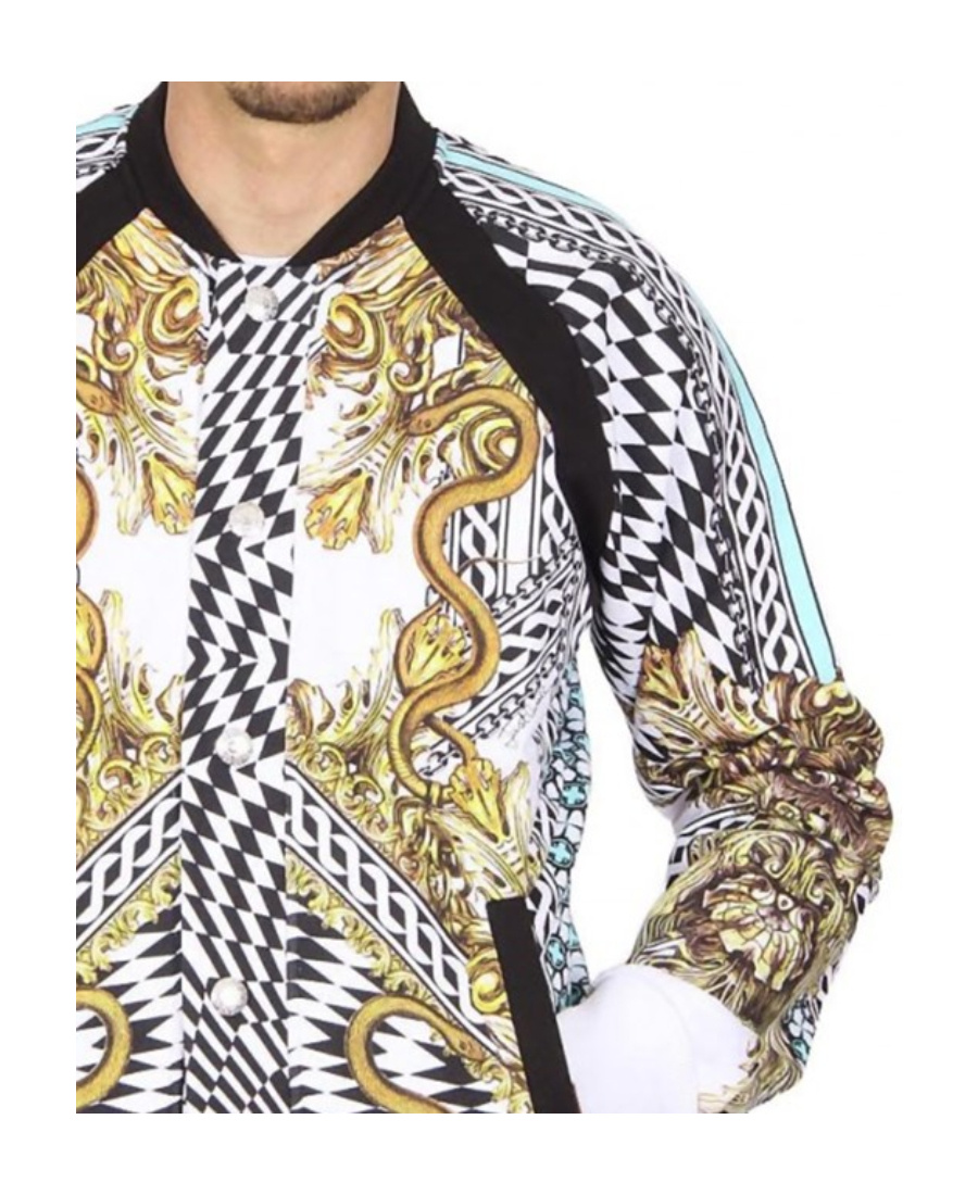 Just Cavalli Logo Casual Jacket In White