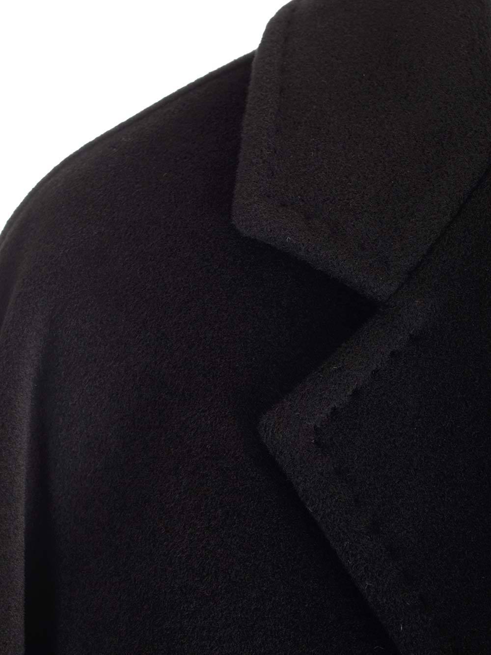 Max Mara 101801 Icon Wool And Cashmere Coat In Black