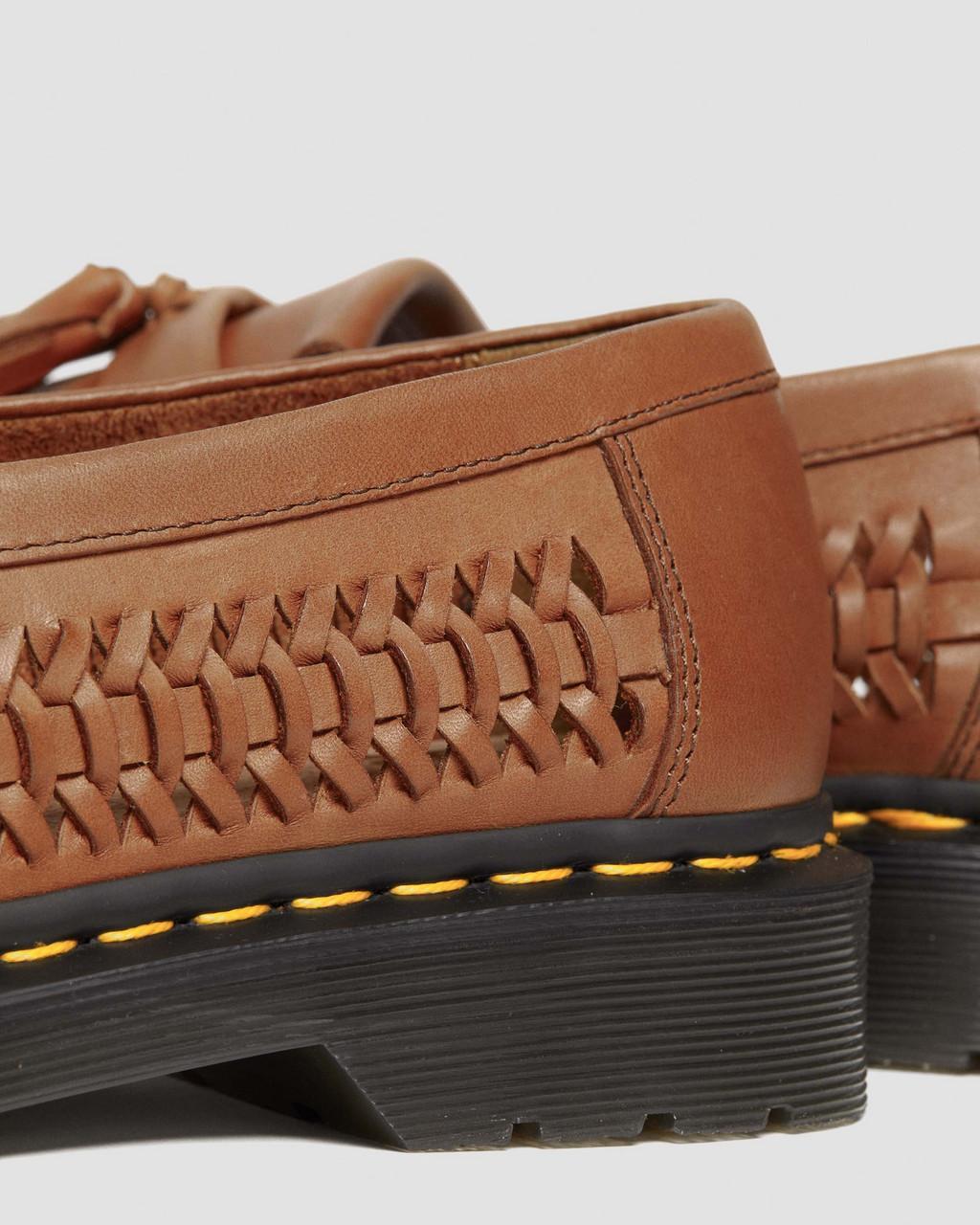 Dr. Martens' Tassel-detail Leather Loafers In Brown