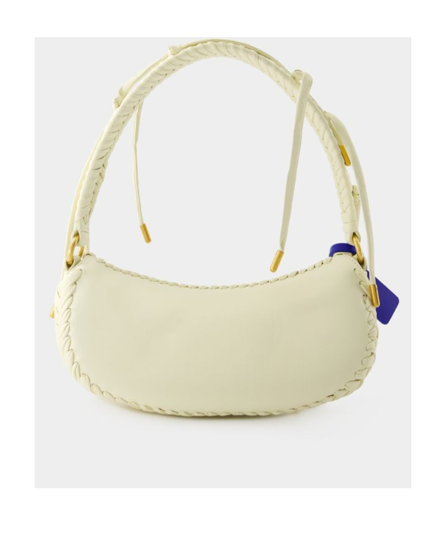 Off-white Edge Weaving Shoulder Bag In Nude