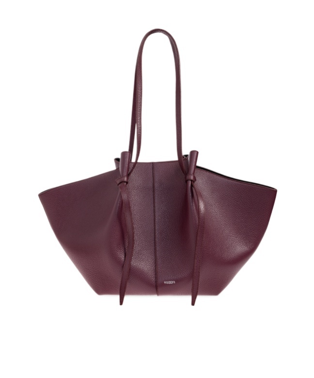 Yuzefi Large Mochi Soulder Bag In Red