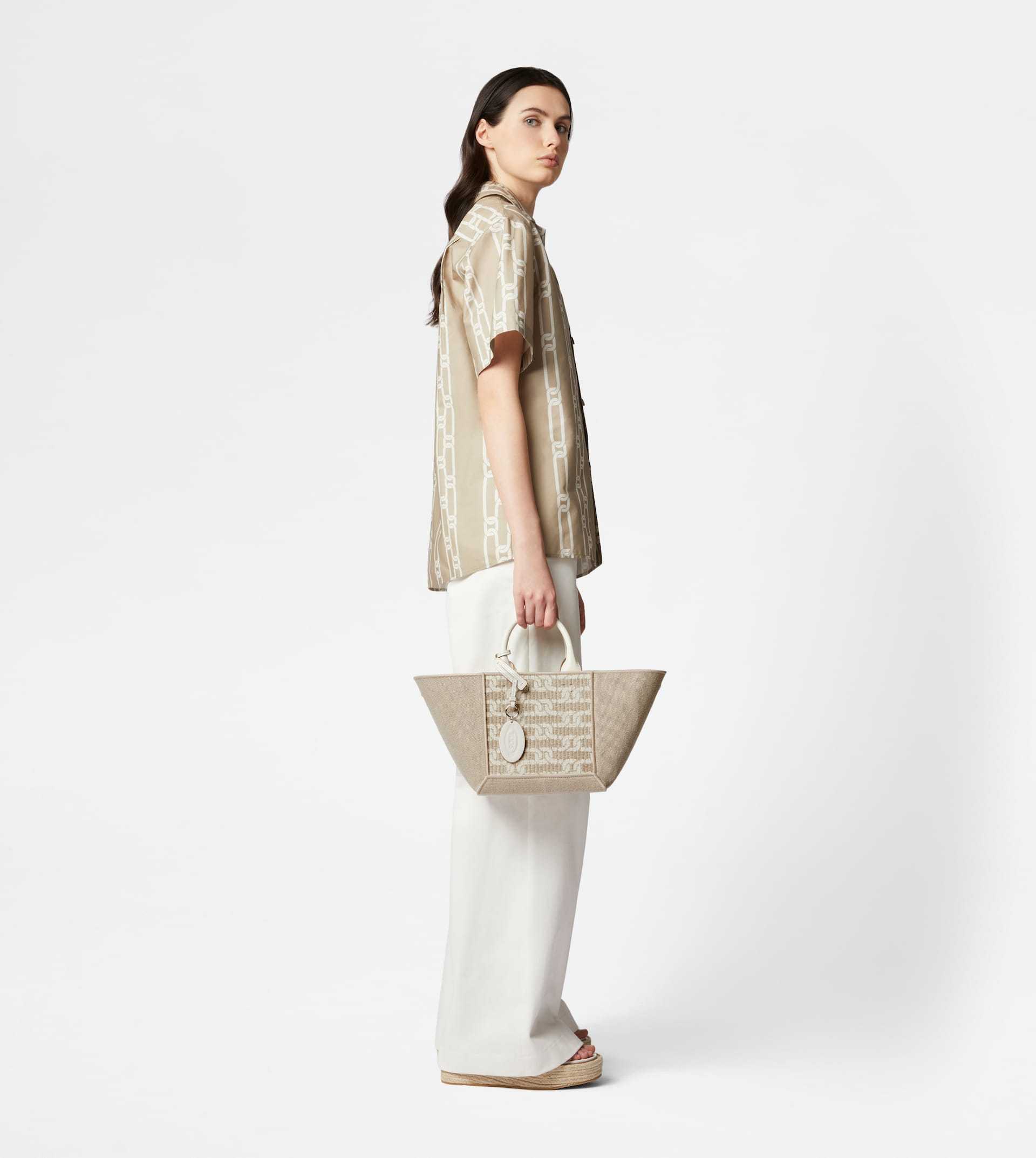 TOD'S SMALL SHOPPING TOTE BAG