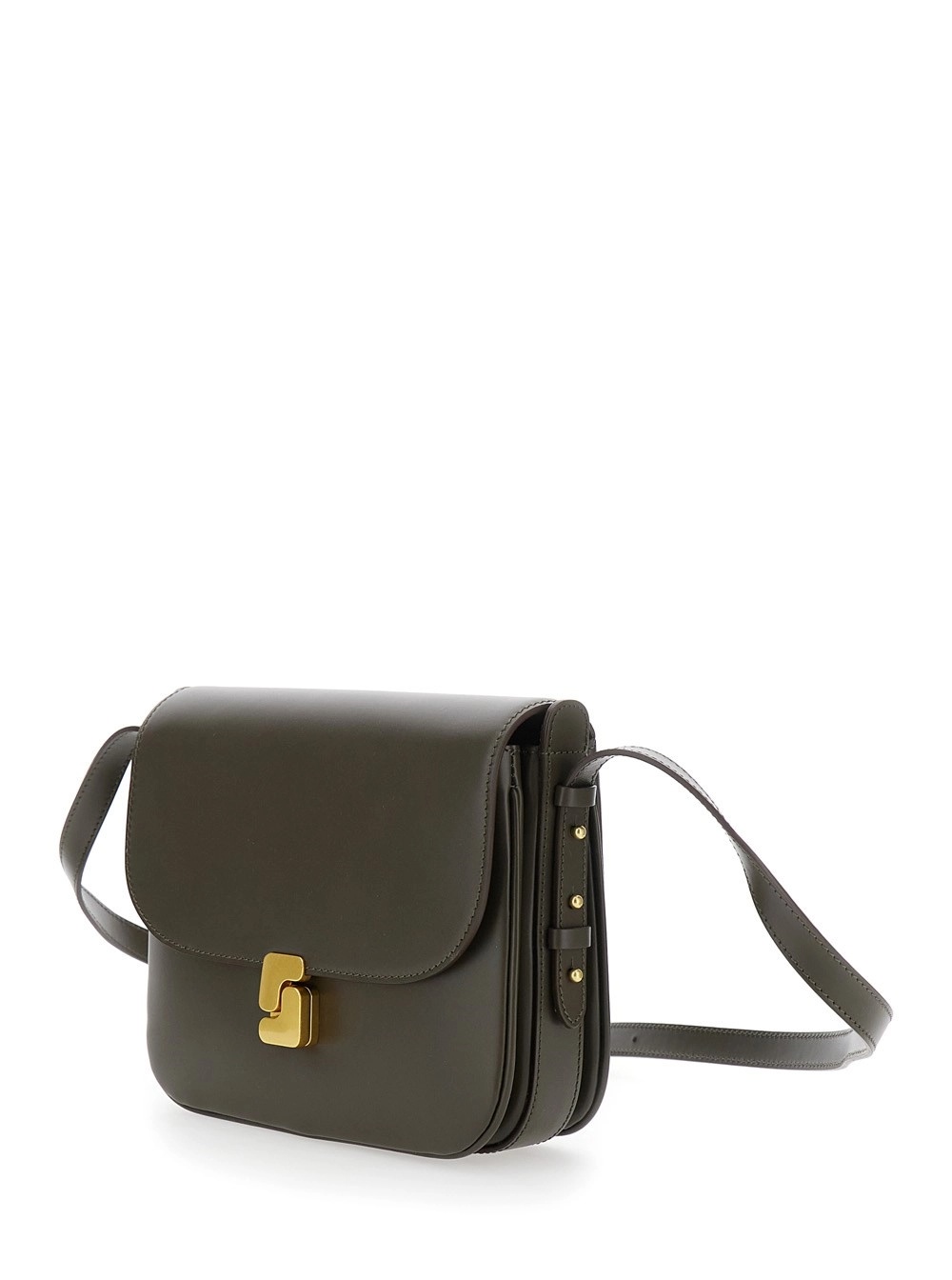 Soeur Flap Shoulder Bag In Green