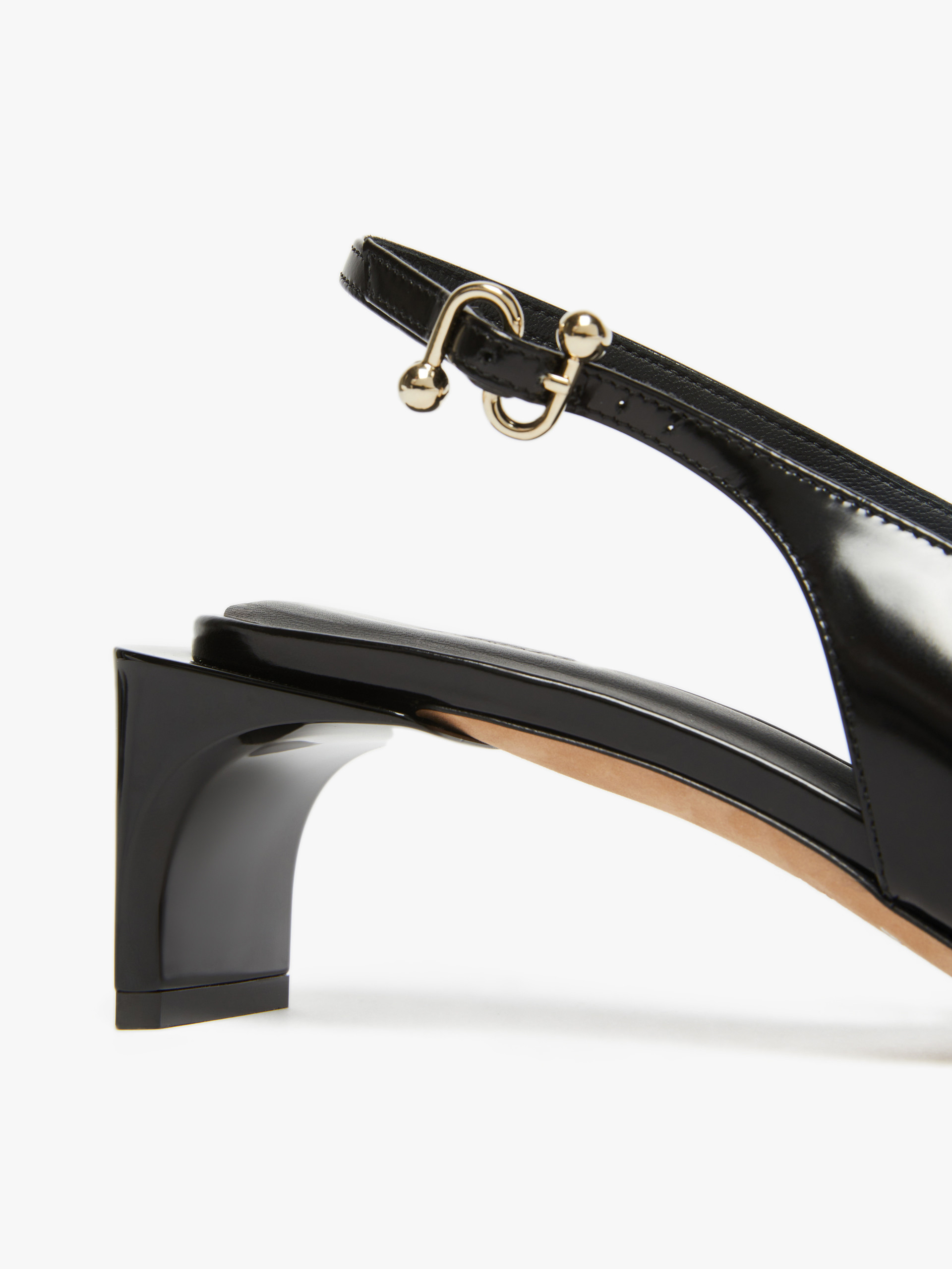Sportmax High-heeled Sandals In Black