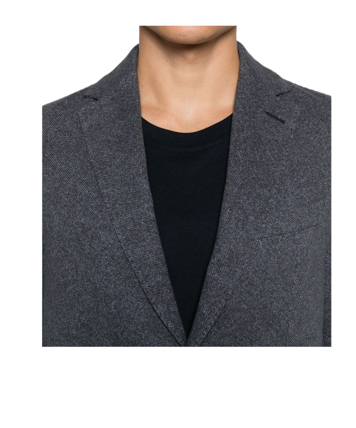 Circolo 1901 Long-sleeved Suit Coat In Black