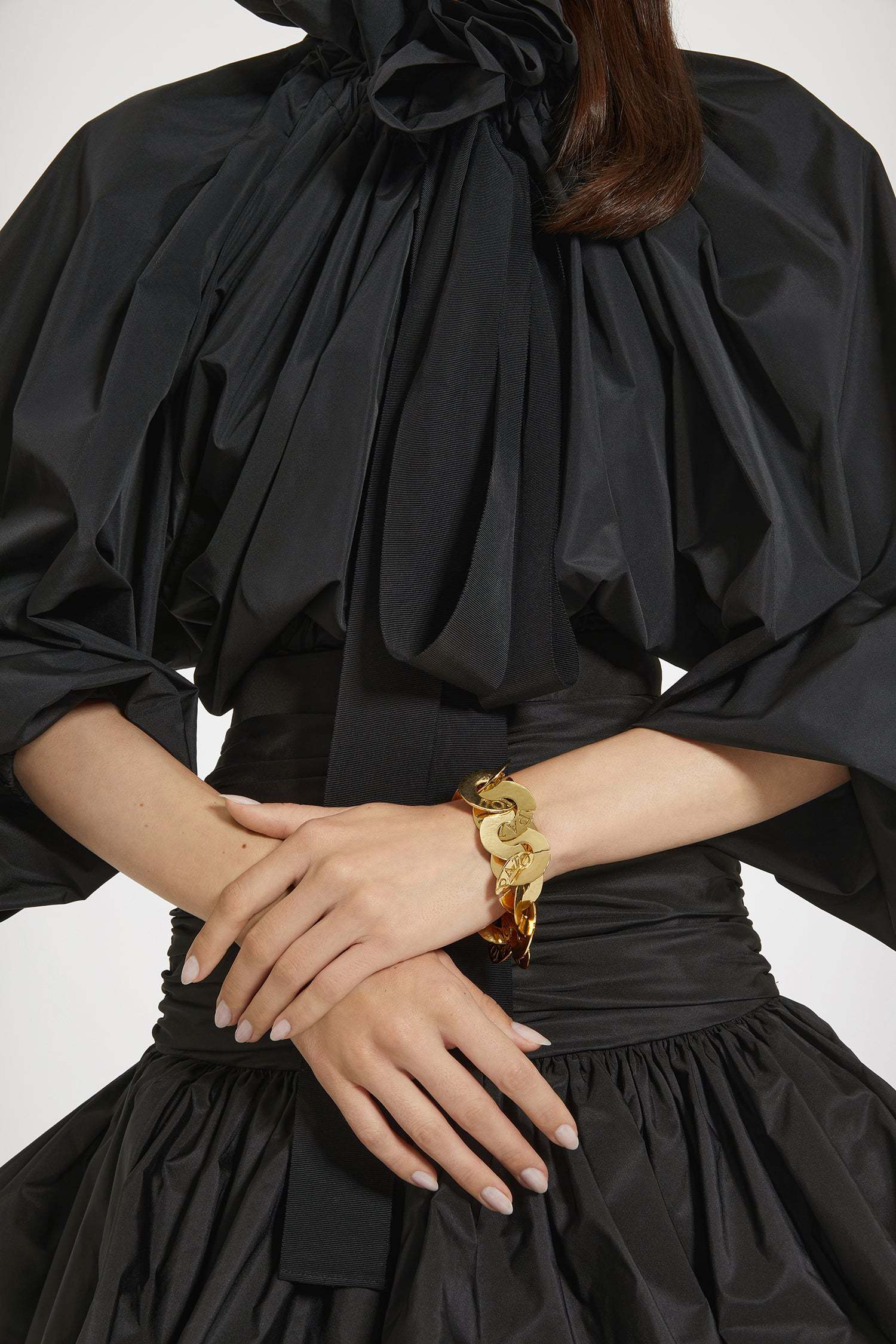 Patou Gold-plated Brass Coin Bracelet In Yellow
