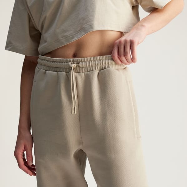 Adidas By Stella Mccartney Loose Sweatpants In Nude