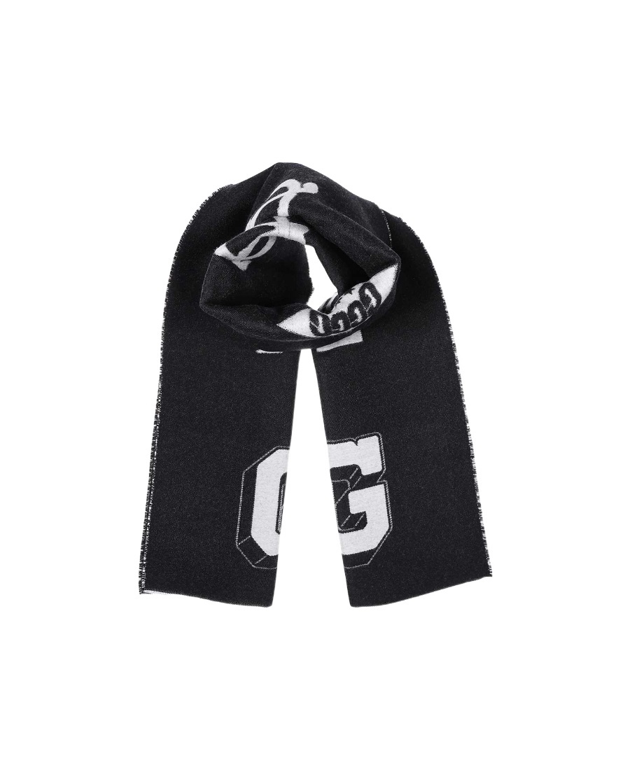 Givenchy Pattern Scarf In Black