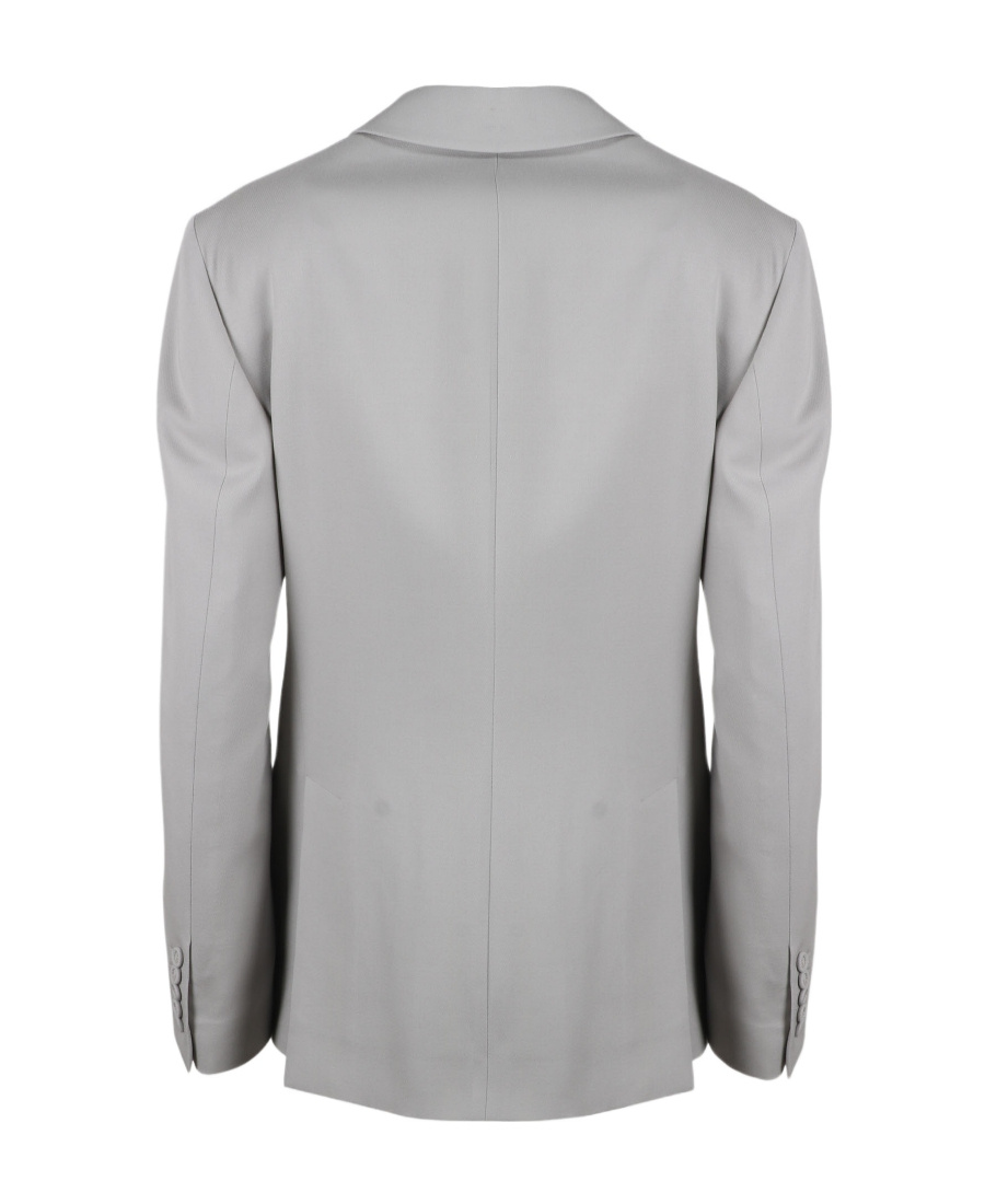Dior Single-breasted Suit Jacket In Gray