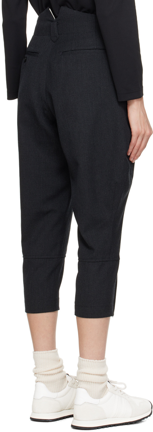 Comme Des Garçons Pocket Casual Pants In Black