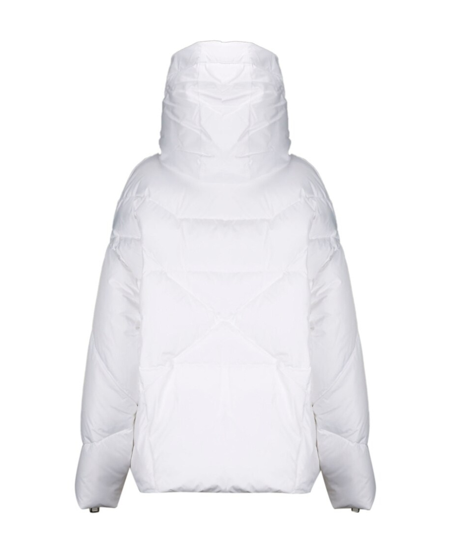 Khrisjoy Iconic Hooded Puffer Jacket In White