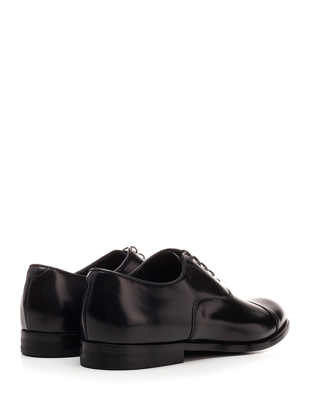 Doucal's Logo Business Dress Shoes In Black