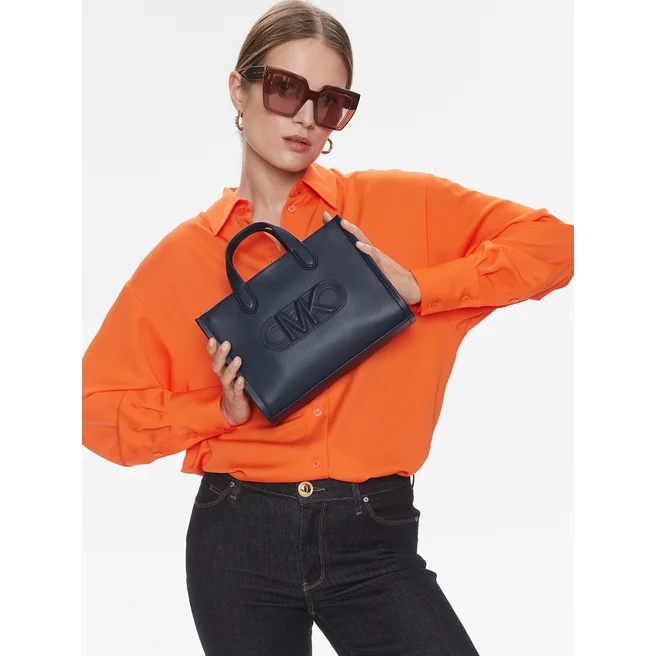 Michael Kors Small Gigi Tote Bag In Black