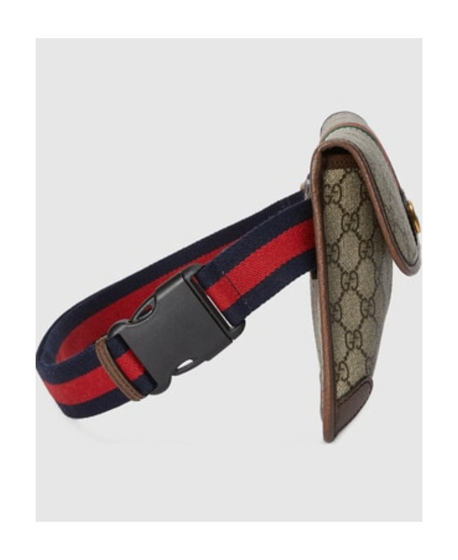 Gucci Ophidia Gg Belt Bag In Nude