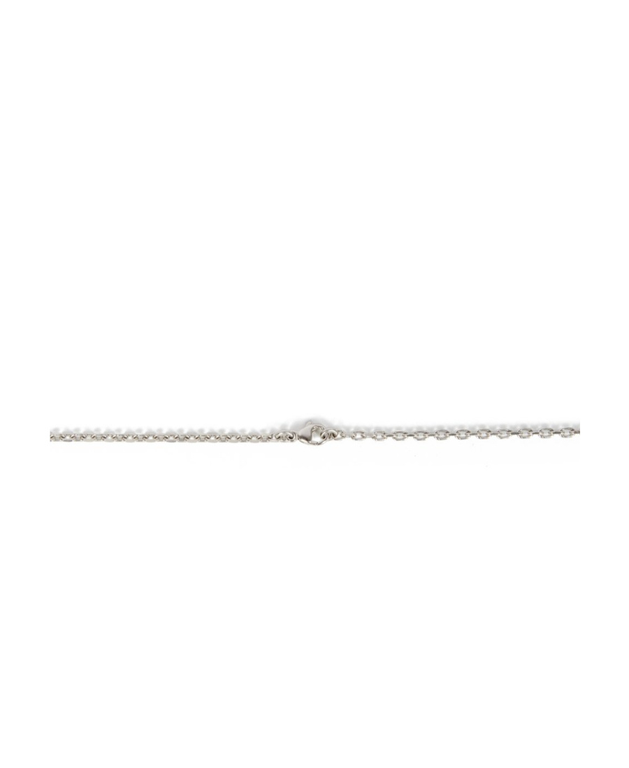 Rick Owens Logo-engraved Chain Necklace In White
