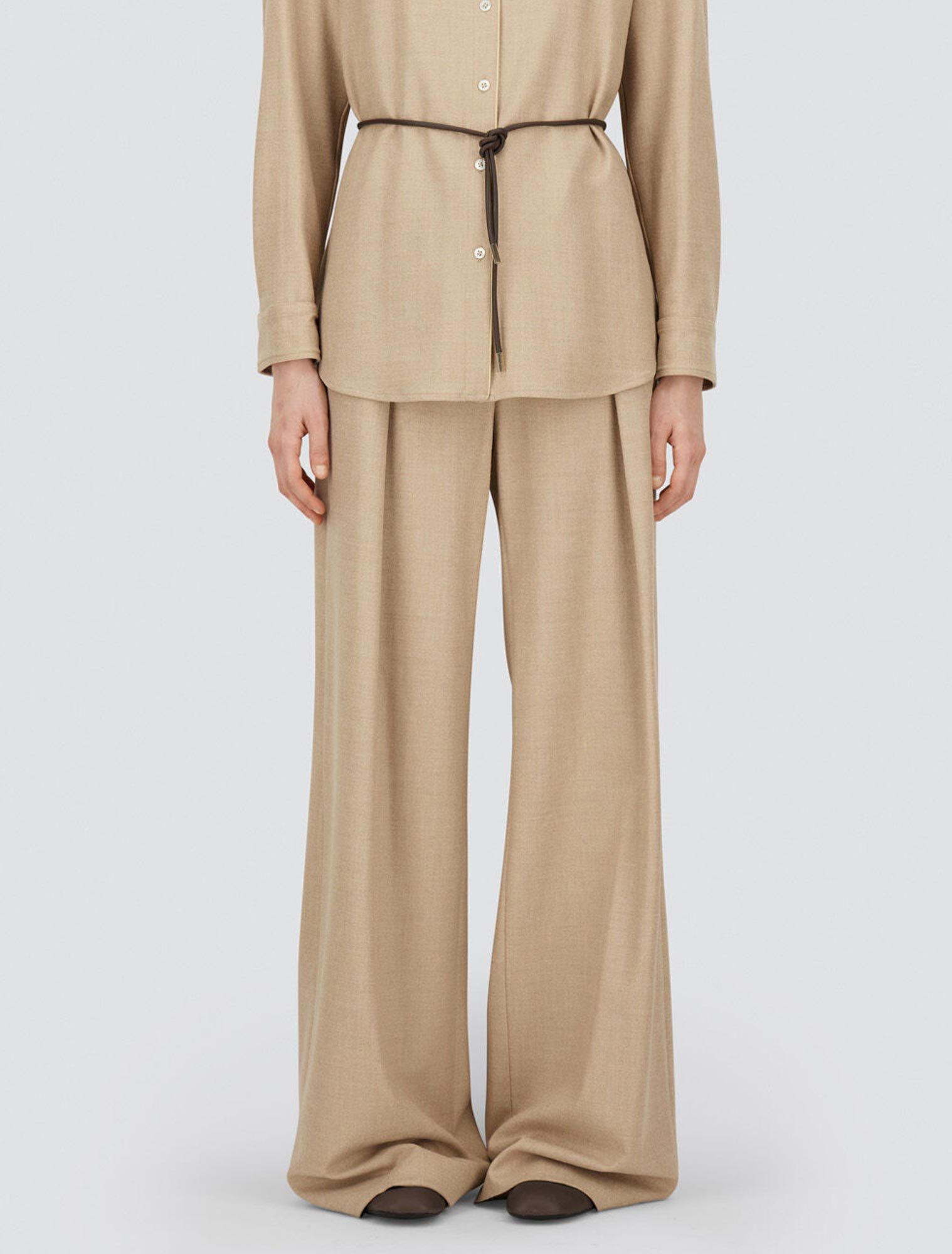 Herno Bi-stretch Lurex Wool Trousers In Pattern