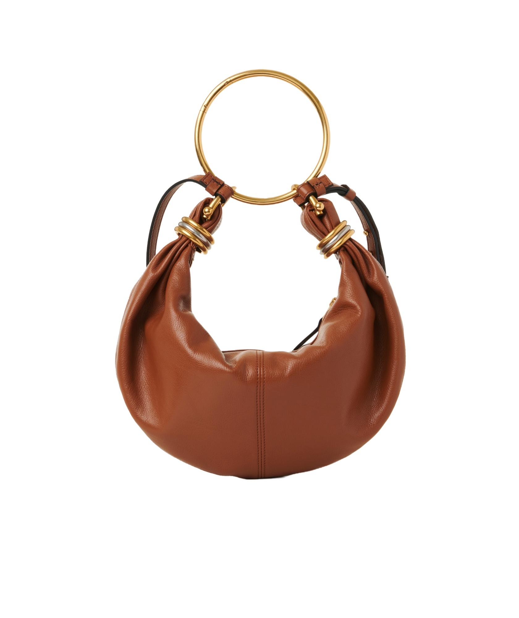 Chloé Mini Bracelet Tote Bag In Brown
