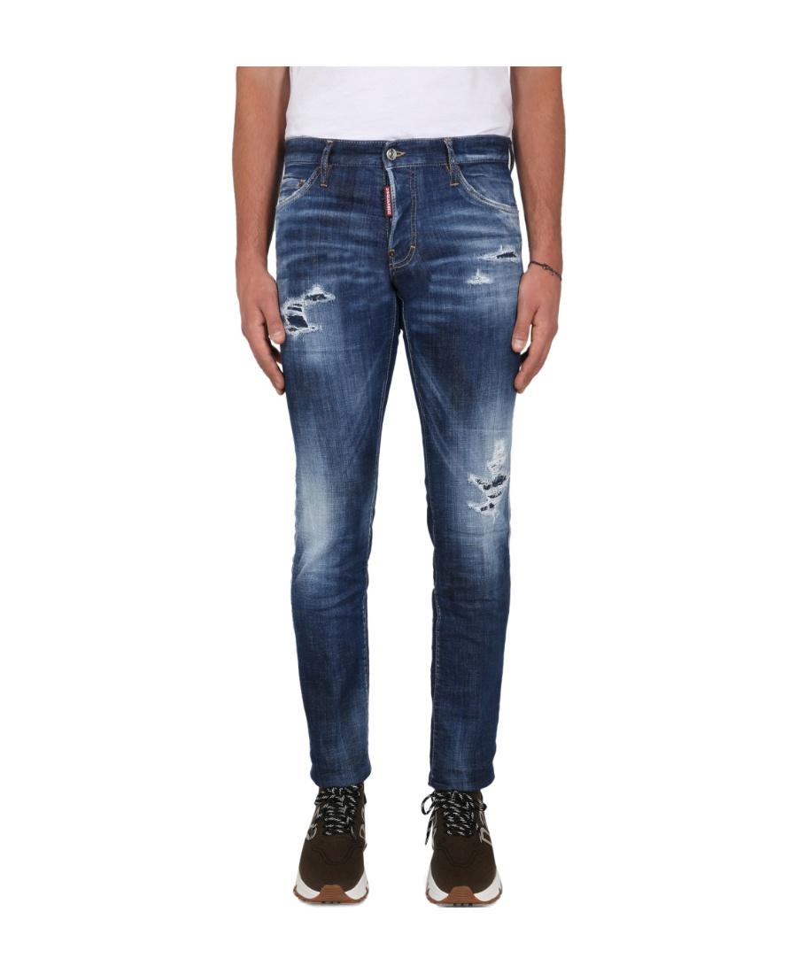 Dsquared2 Slim Fit Denim Jeans In Blue