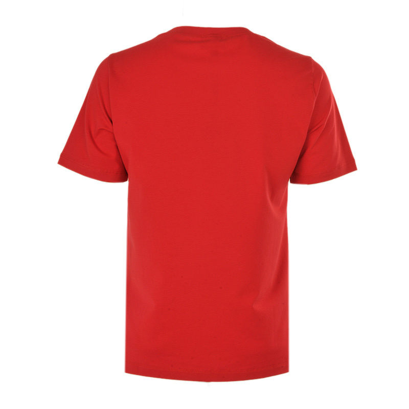 Shop Armani Jeans Logo Printed Pattern T-shirt In Red