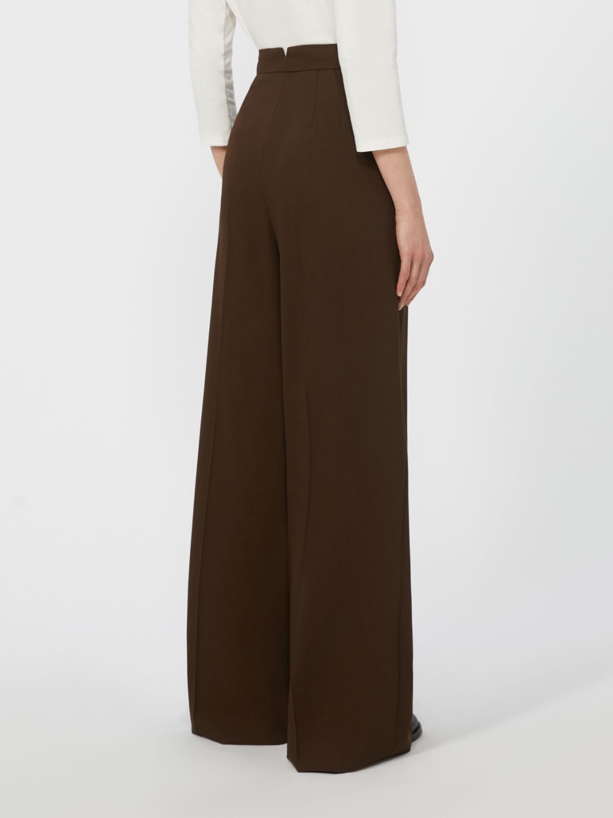 Weekend Max Mara Pleated Trousers In Brown