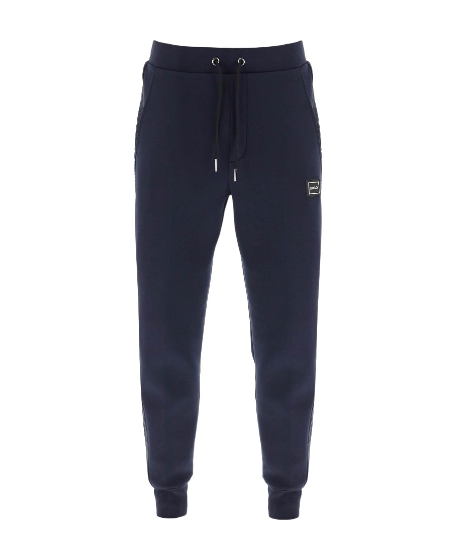 HUGO BOSS LOGO-PLAQUE TRACK PANTS