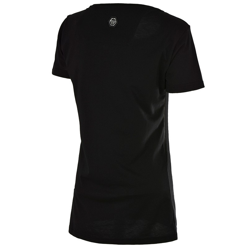 Philipp Plein Logo Details T-shirt In Black