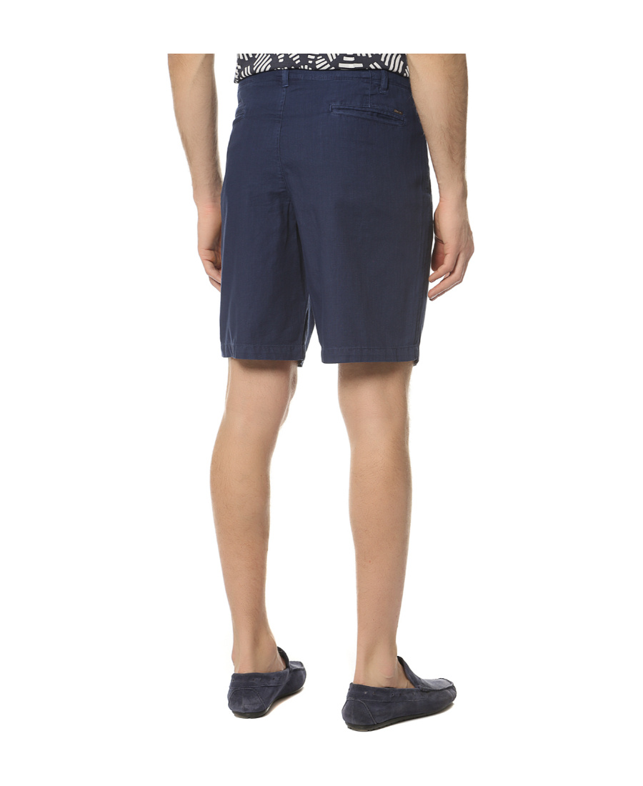 Armani Jeans Straight Shorts In Blue